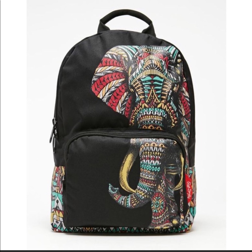 Riot Society Ornate Elephant Backpack